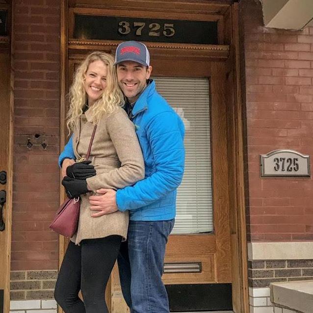 The day we moved in together!