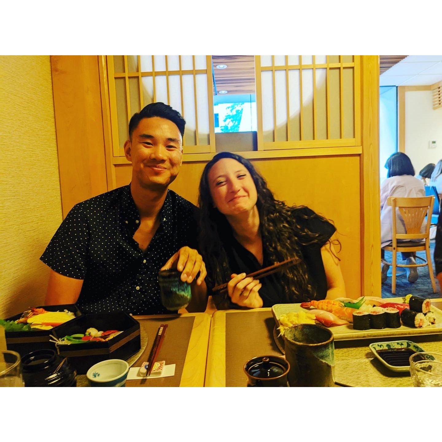 Post Deployment 1 when we could finally date again.