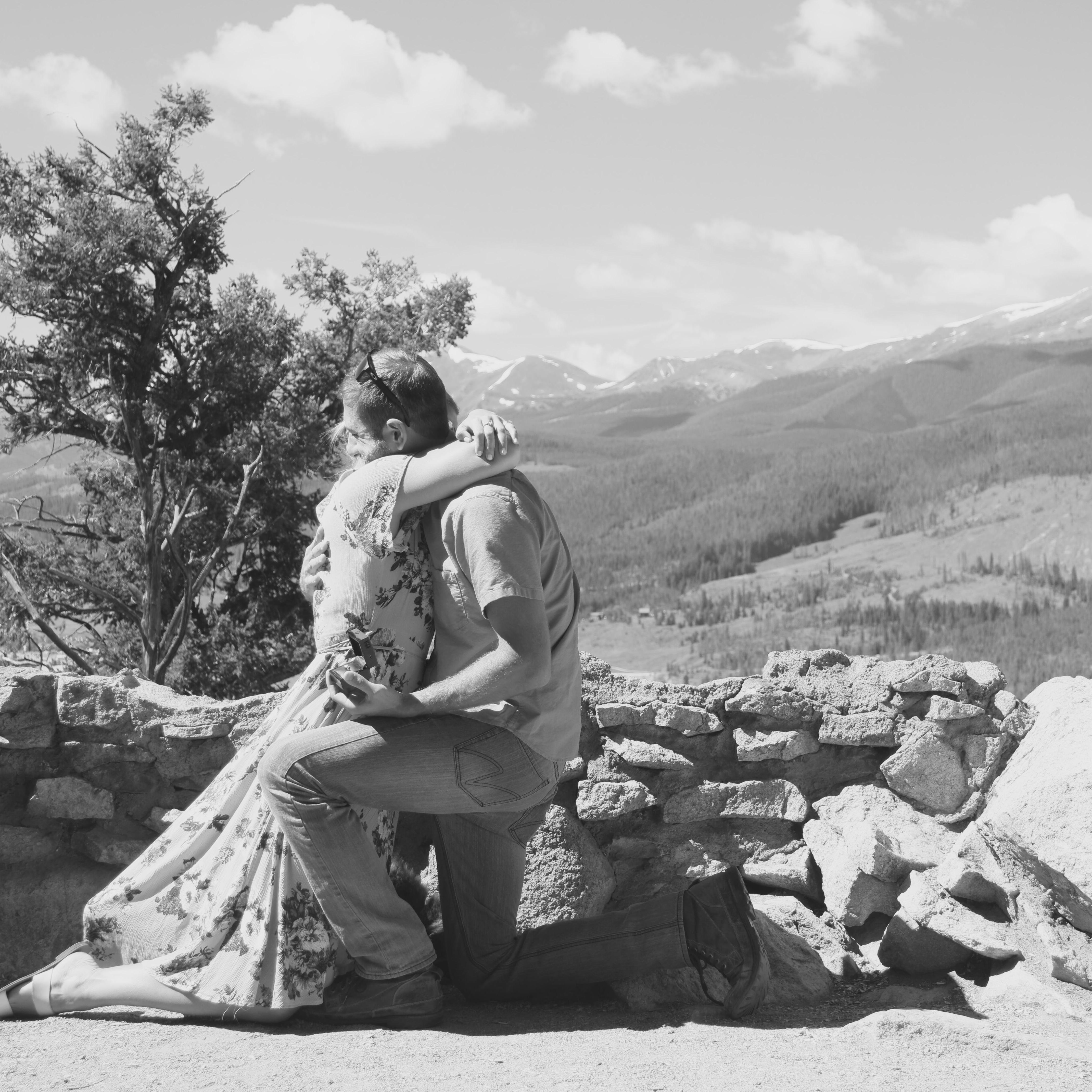 The day I said "yes!" to spending forever with my best friend.