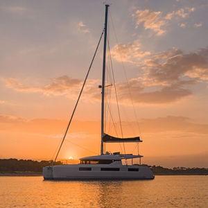 Sunset Catamaran Cruise in Milos