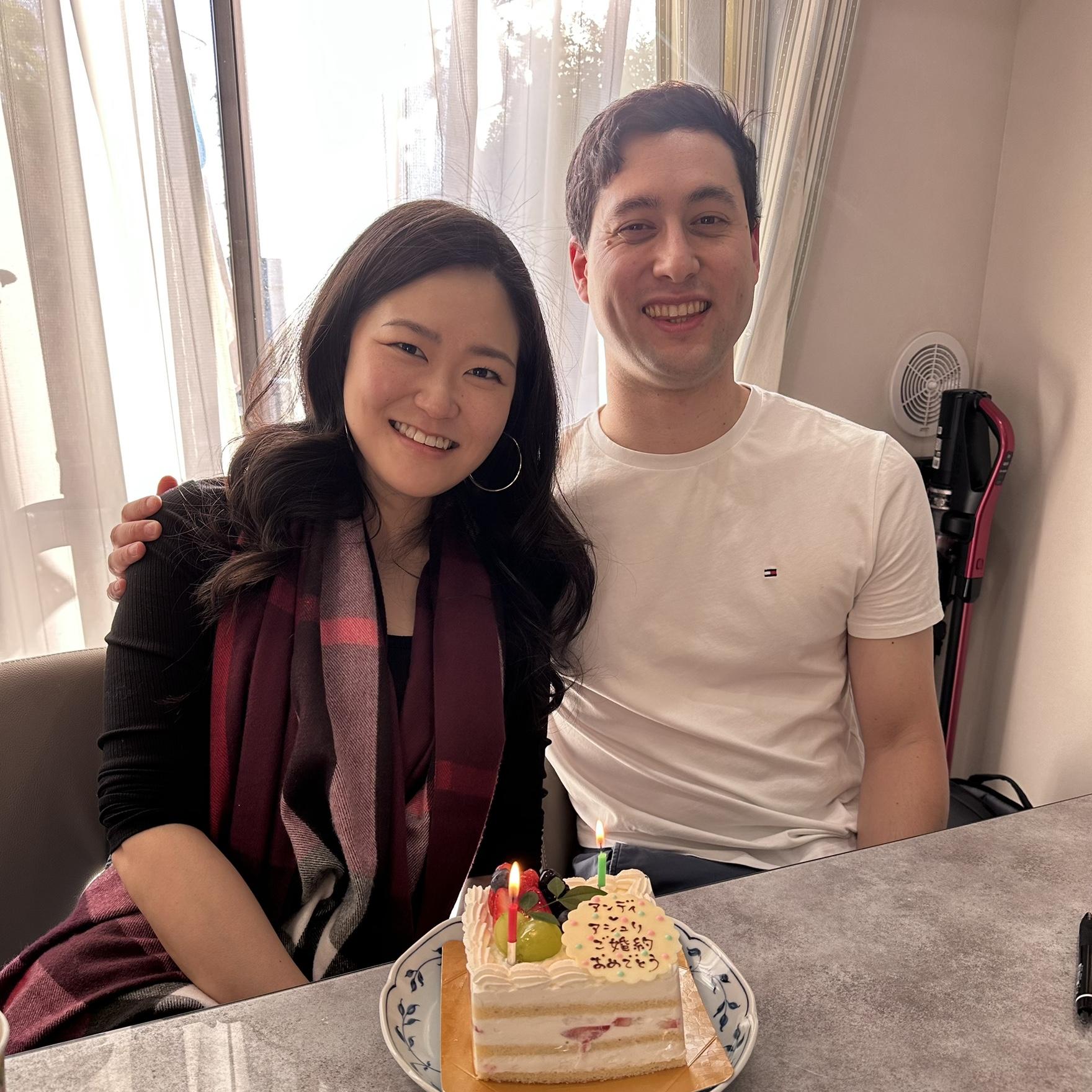 Celebrating our nuptials with Andre’s family in Saitama. (Nov 2025)