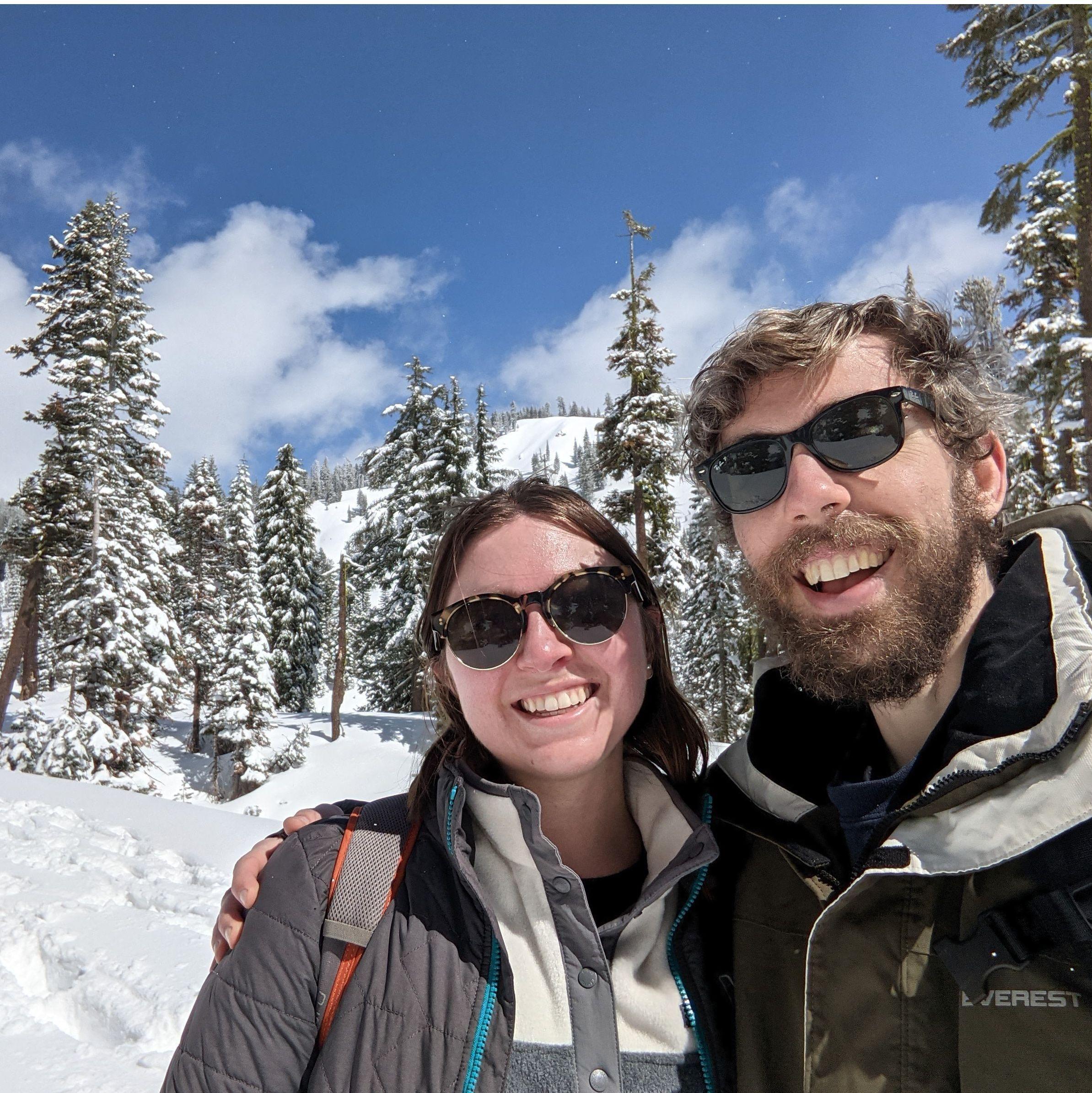 Snowshoeing in Lassen!