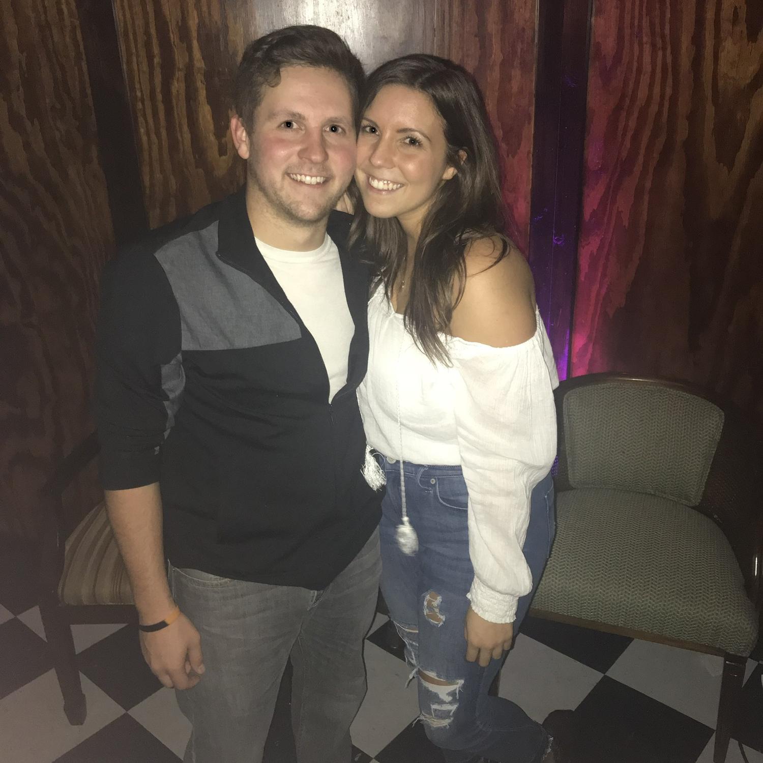 Anthony’s first DJ gig!