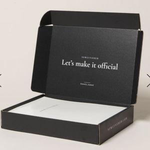 NewlyNamed Box | Personalized Name Change Kit- Black
