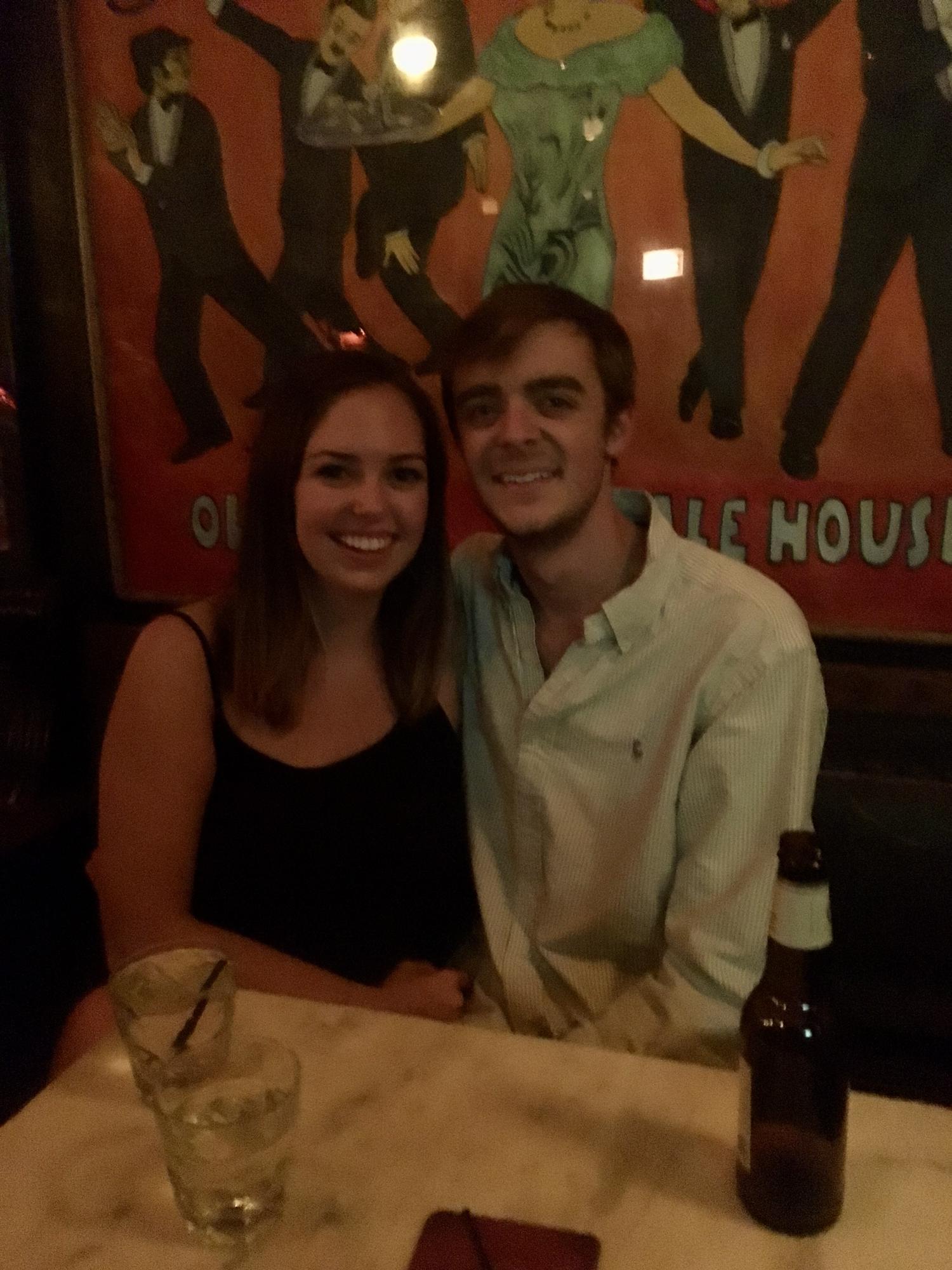 Our first picture together in 2016