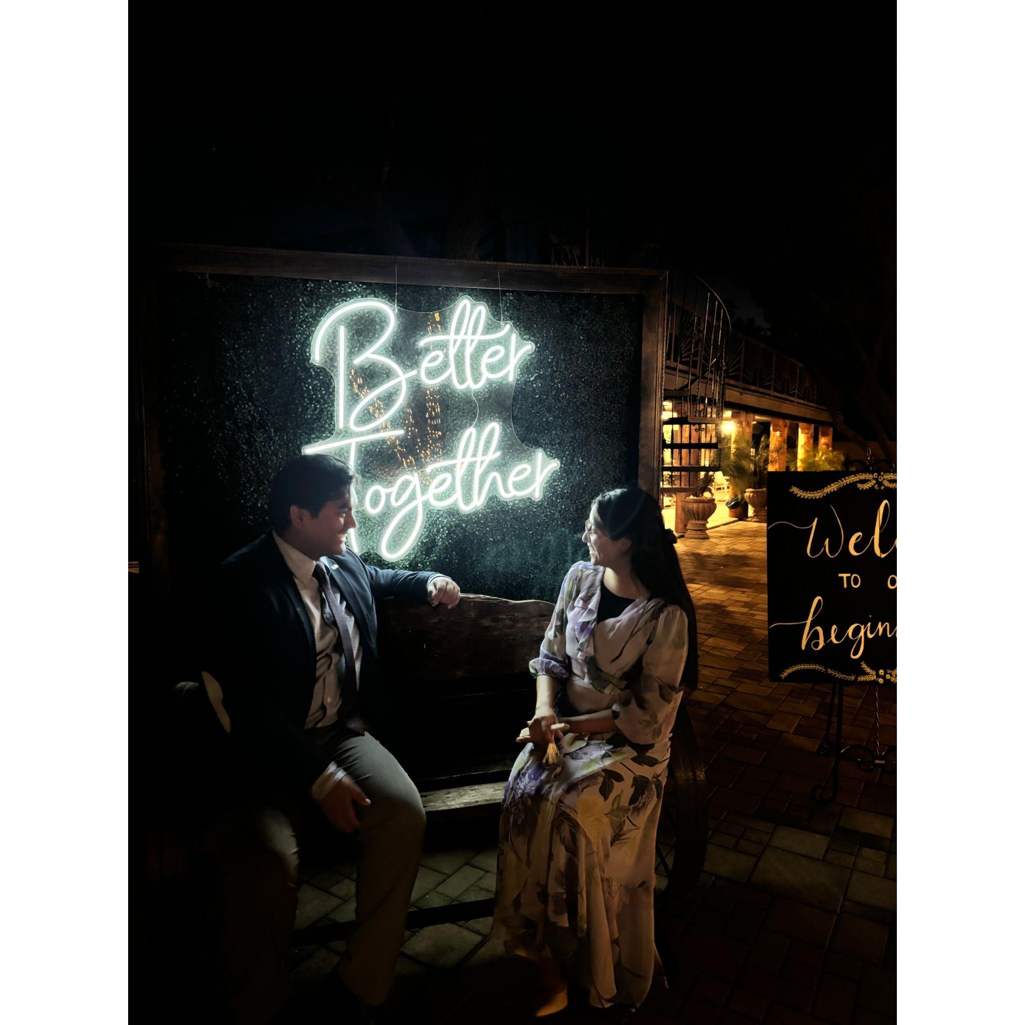Our First Wedding
