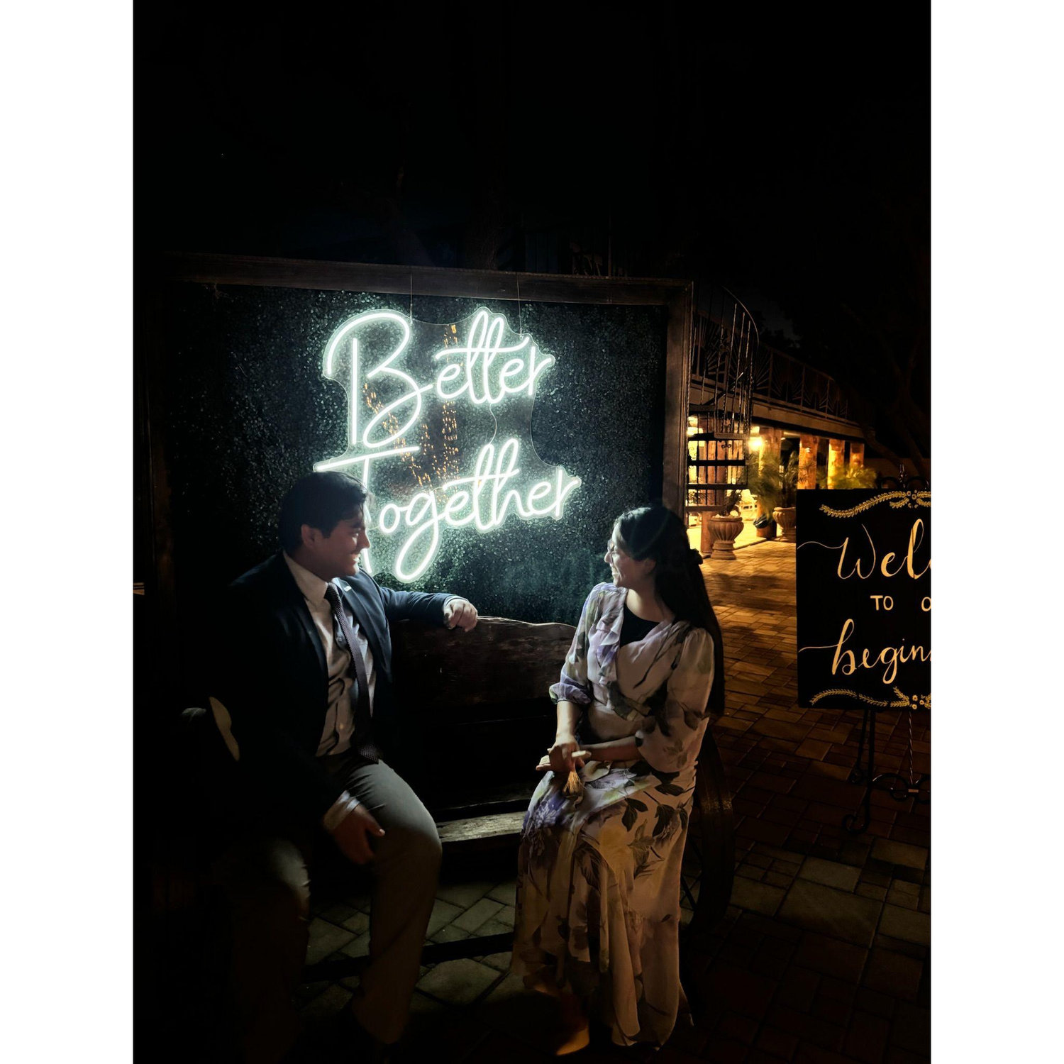 Our First wedding attended together.