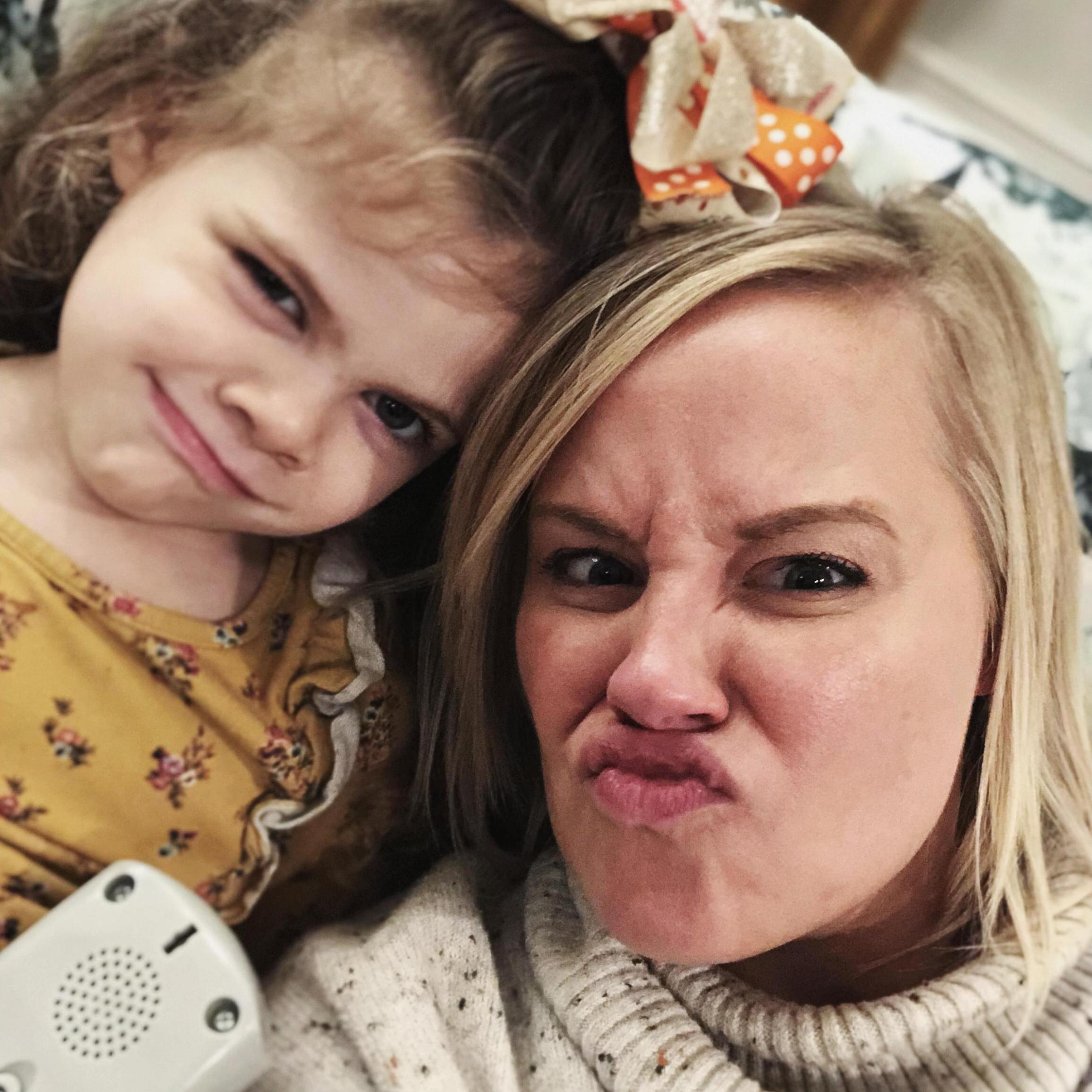 Kim and Tatym mean-mugging the world.