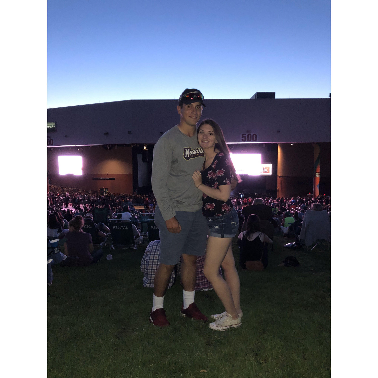 Our first concert together