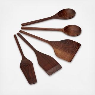 Pure Kitchen 5-Piece Utensils Set by Pascale Naessens