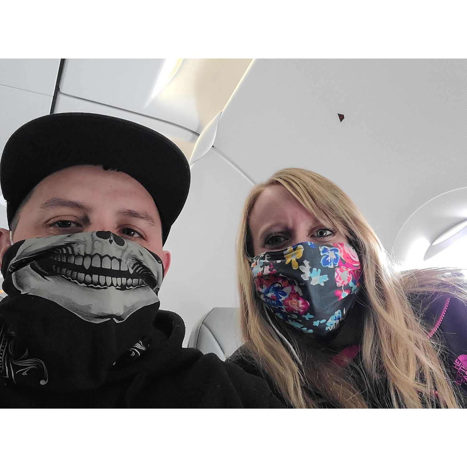 First plane ride together!