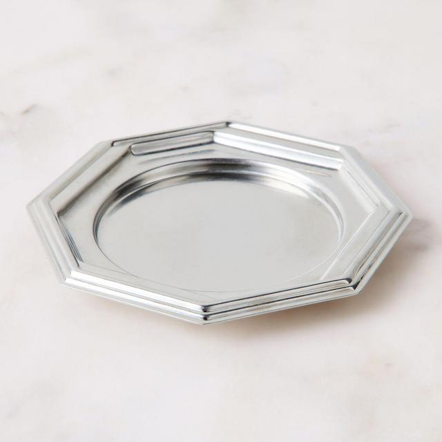 Mepra Italian Pewter Finish Cellini Wine Coaster