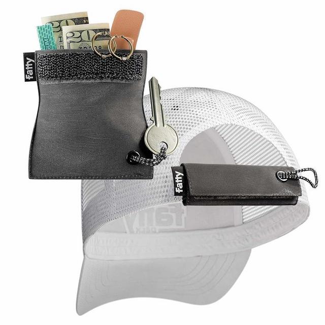 FattyPack - Attachable Storage Pocket for Hats, Bras & Straps
