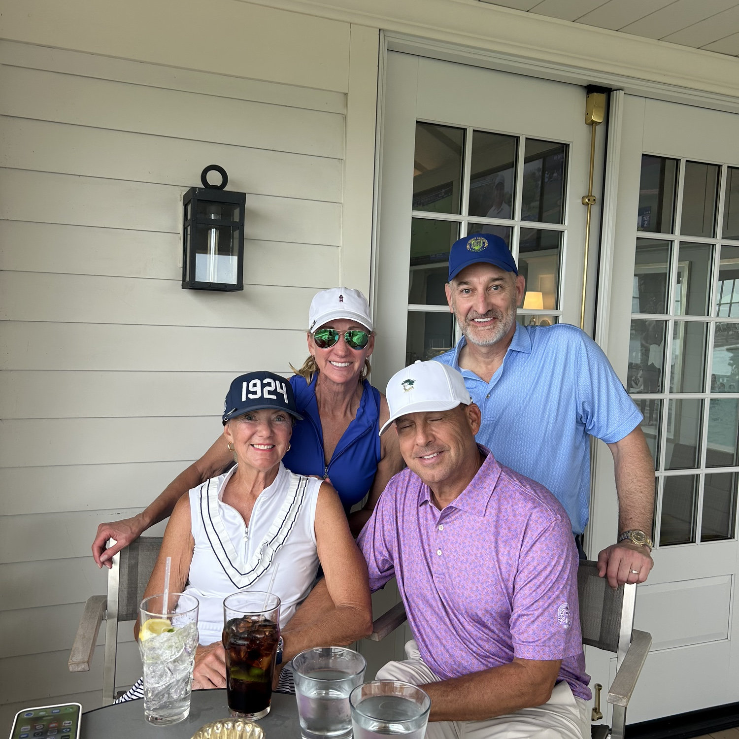 Great day at The Minikahda Club with Mrs. and President O'Shea