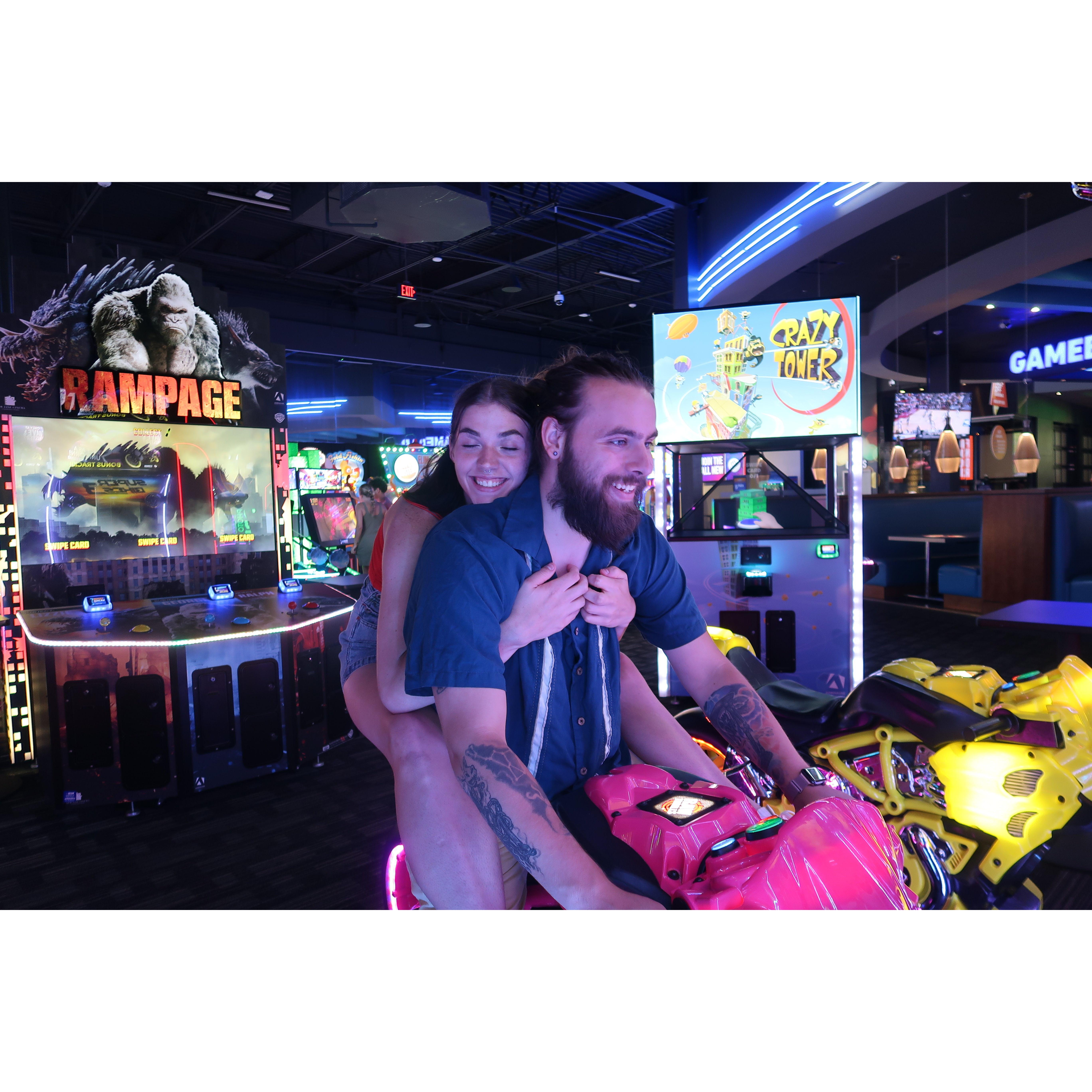 We love Dave and Busters!