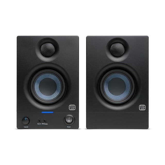 PreSonus Eris 3.5 Studio Monitors, Pair — Powered, Active Monitor Speakers for Near Field Music Production, Desktop Computer, Hi-Fi Audio