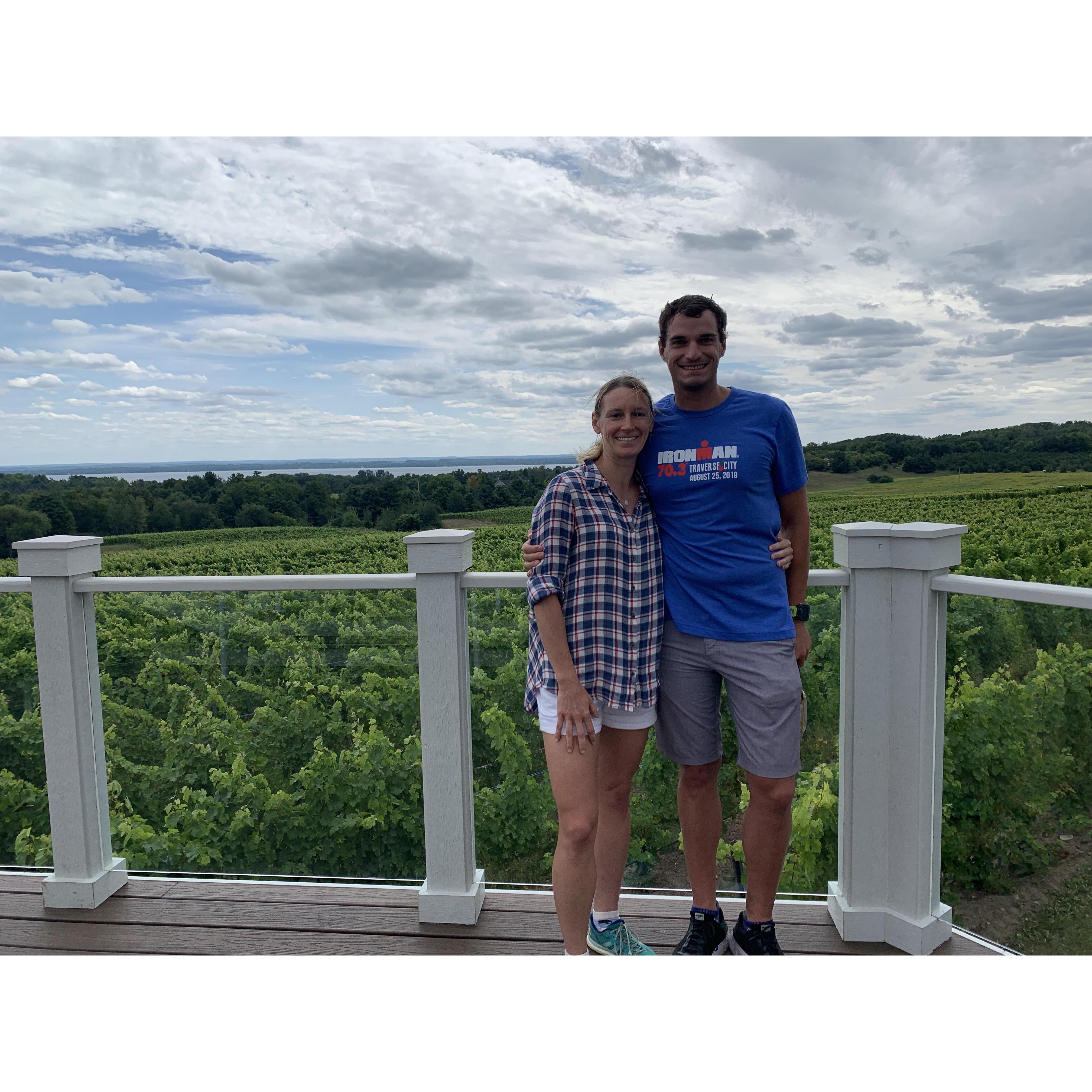 Traverse City wine tour - August 2019