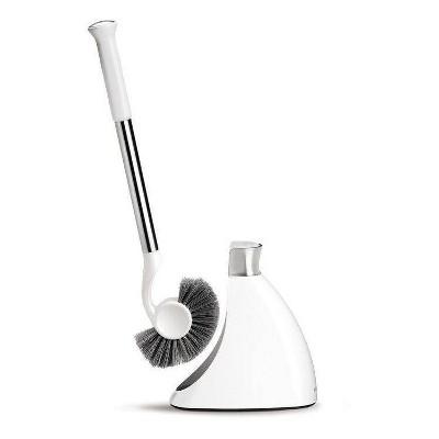 Toilet Brush And Holder Set White - simplehuman