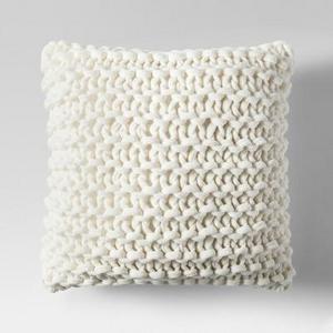Cream Large Knit Throw Pillow - Project 62™