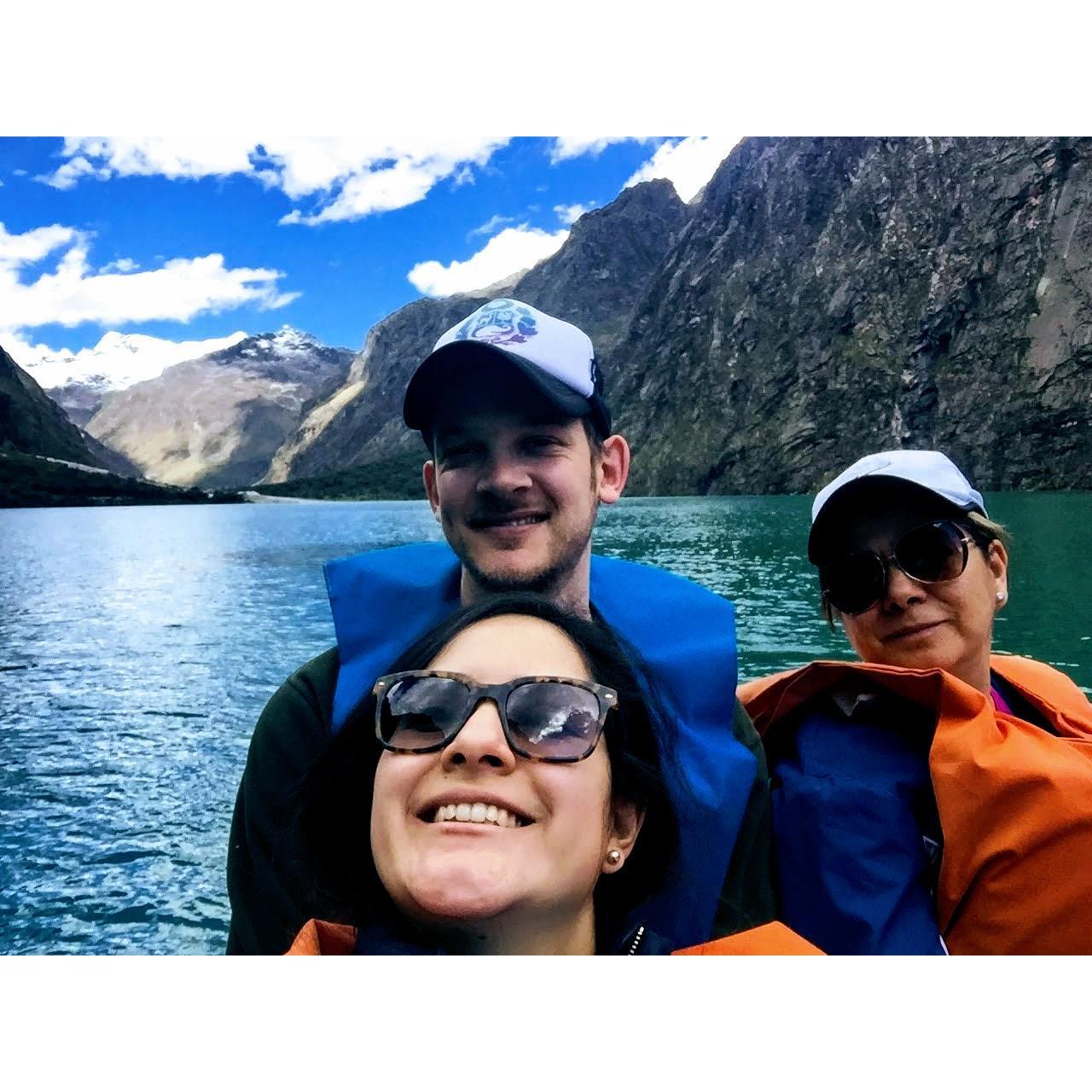 Laguna de Llanganuco in Peru!