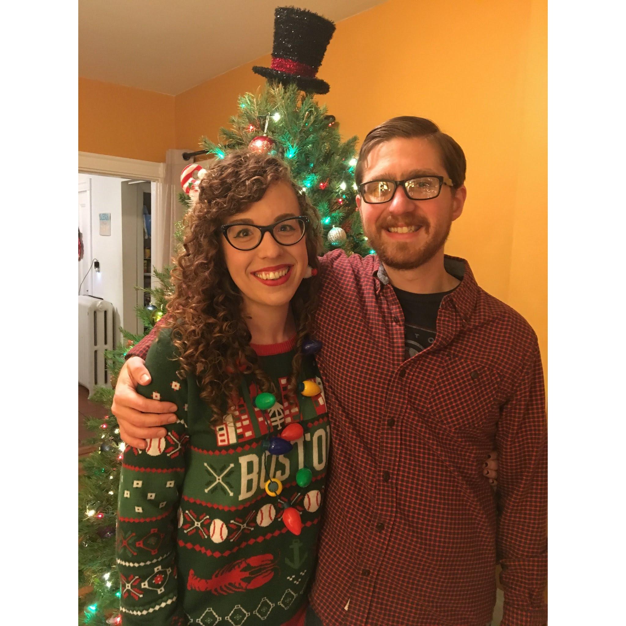 Our first photo together!