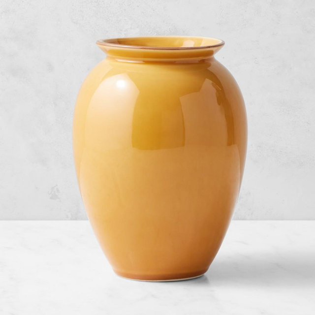 Provençal Large Vase, Yellow