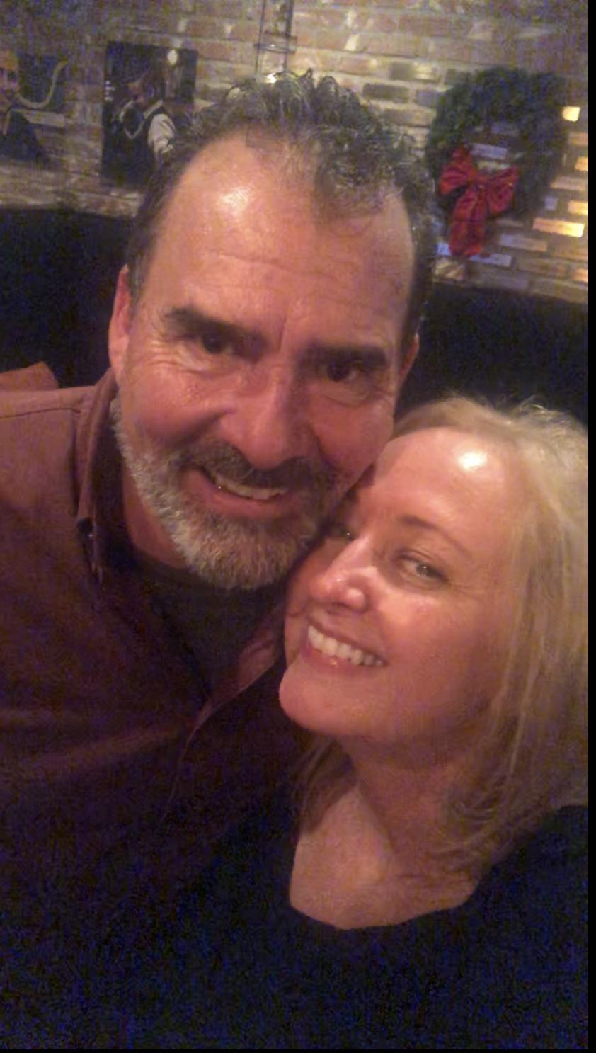 Having mutual friends, we had been around each other a few times over the years. This photo was taken the night everything changed. Darcey Earhart, see what you did?