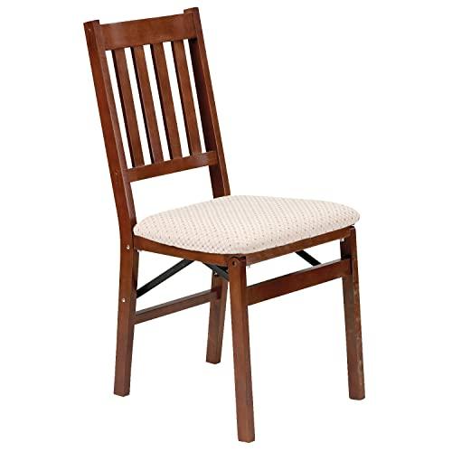 Stakmore Arts and Craft Folding Chair Finish, Set of 2, Cherry