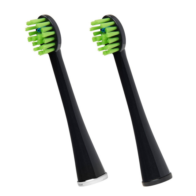 Waterpik Sonic Fusion Brush Heads - Black - 2ct