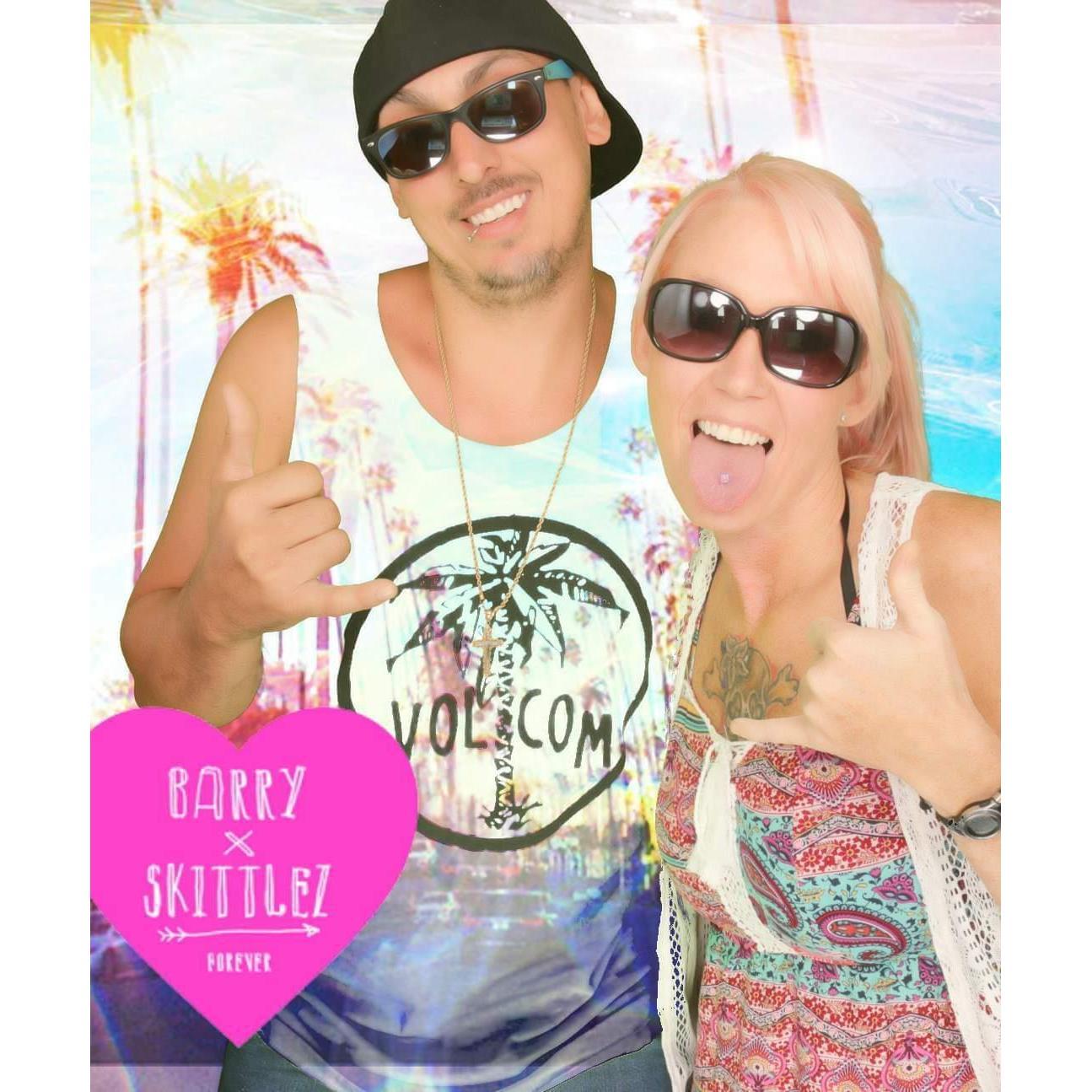 We always hit up a photo booth opportunity!