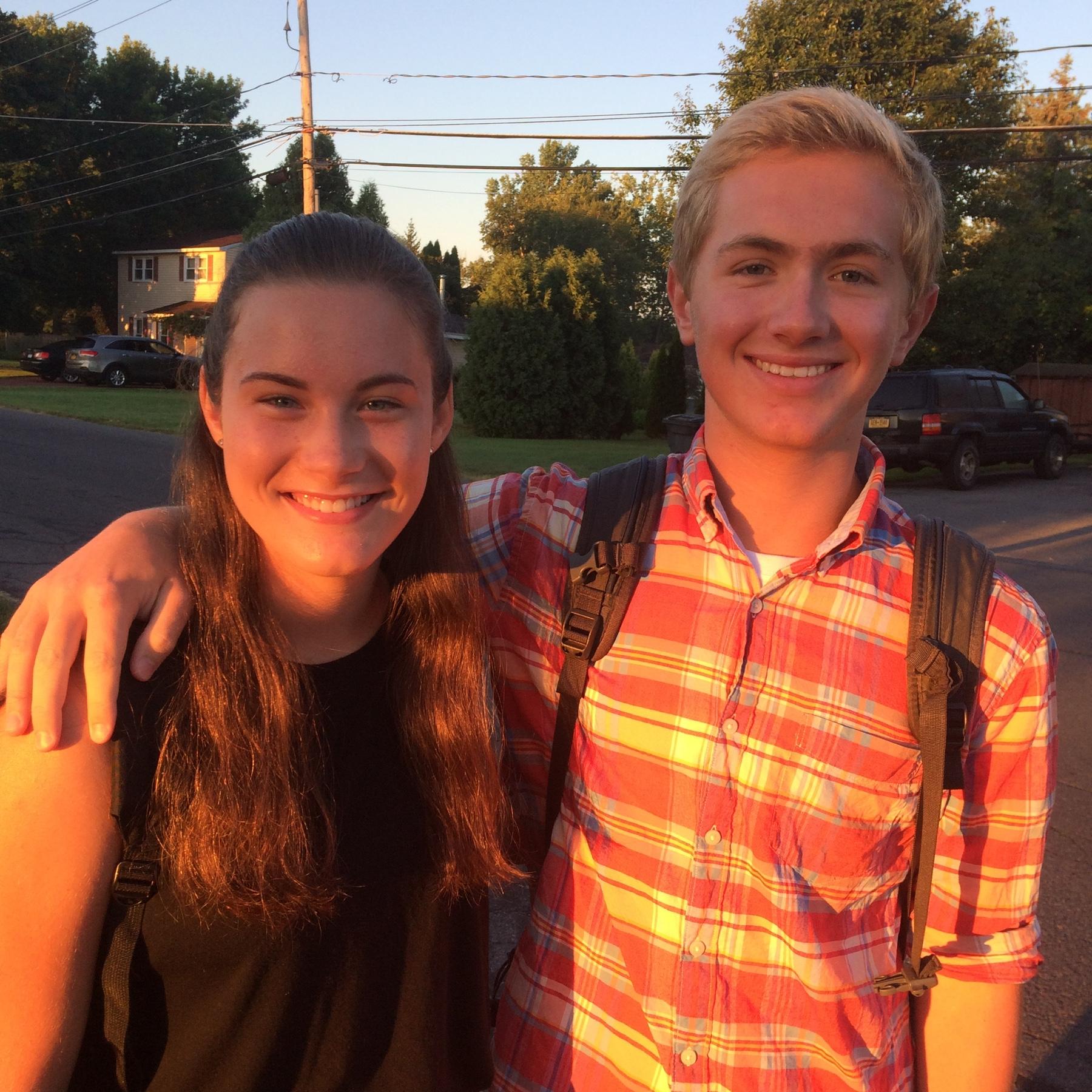 First day of junior year - September 2016