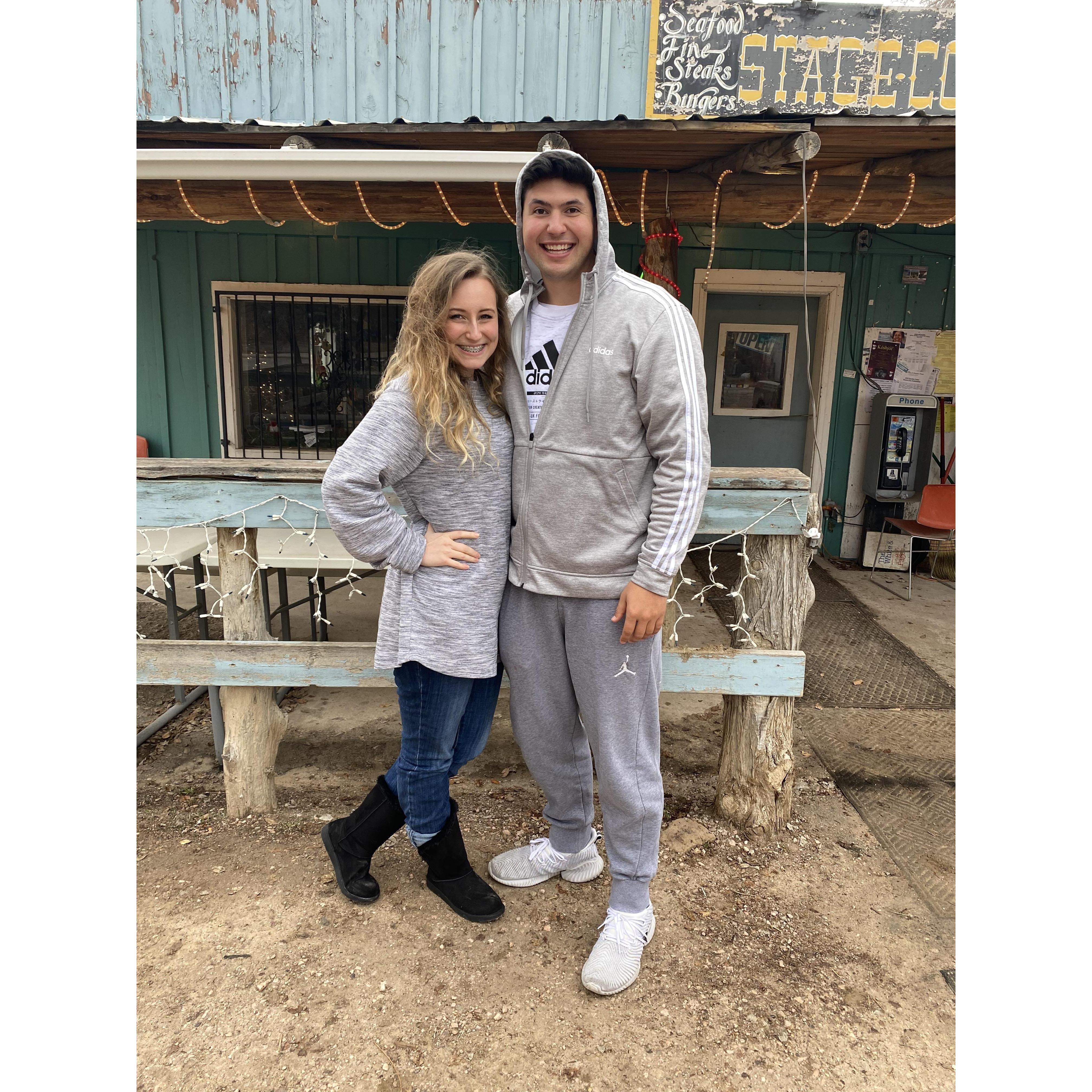 Christmas at Johnny's Grandma Irene's restaurant, "Stagecoach" in Ramah! December 24, 2019