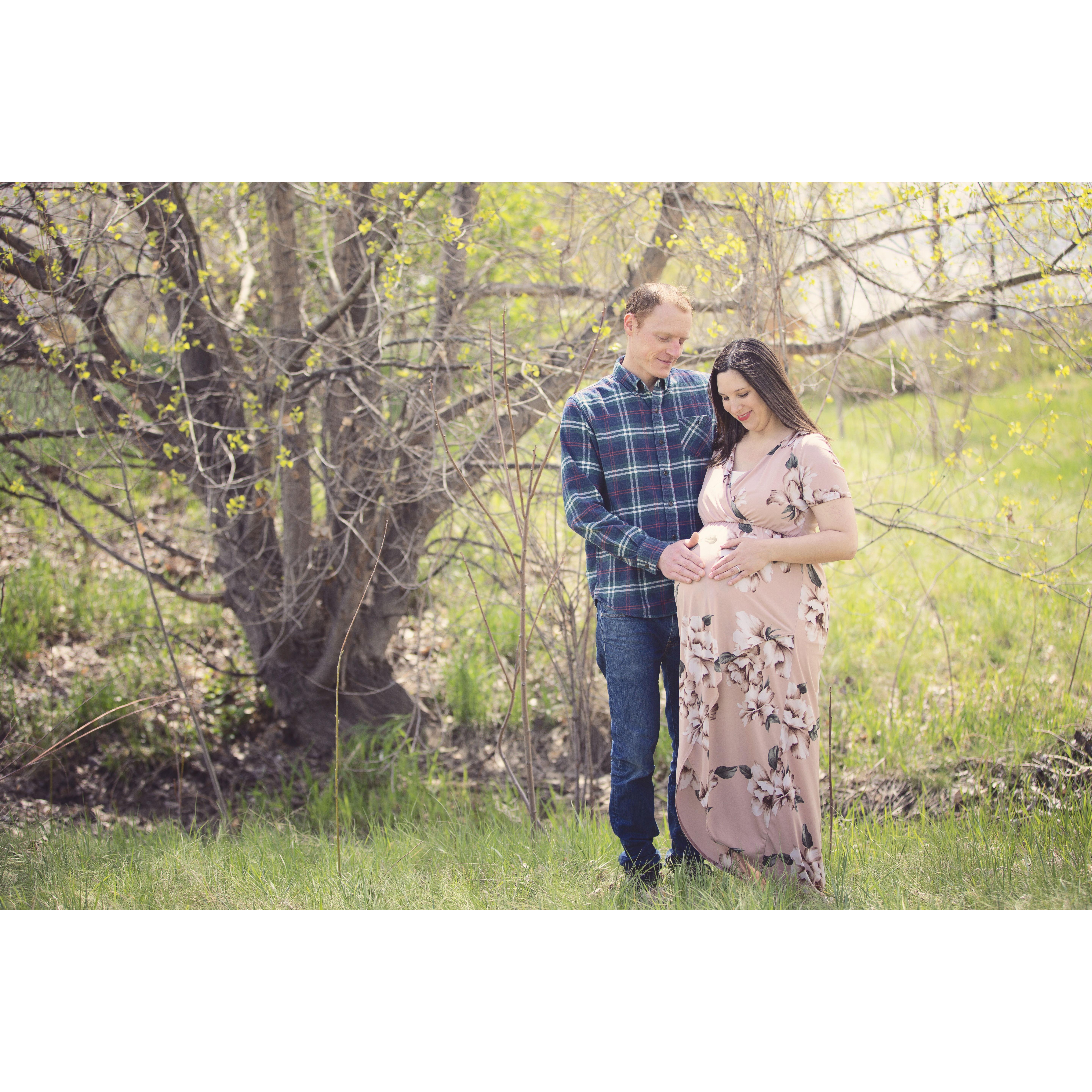 Maternity shoot waiting on Raffy's arrival