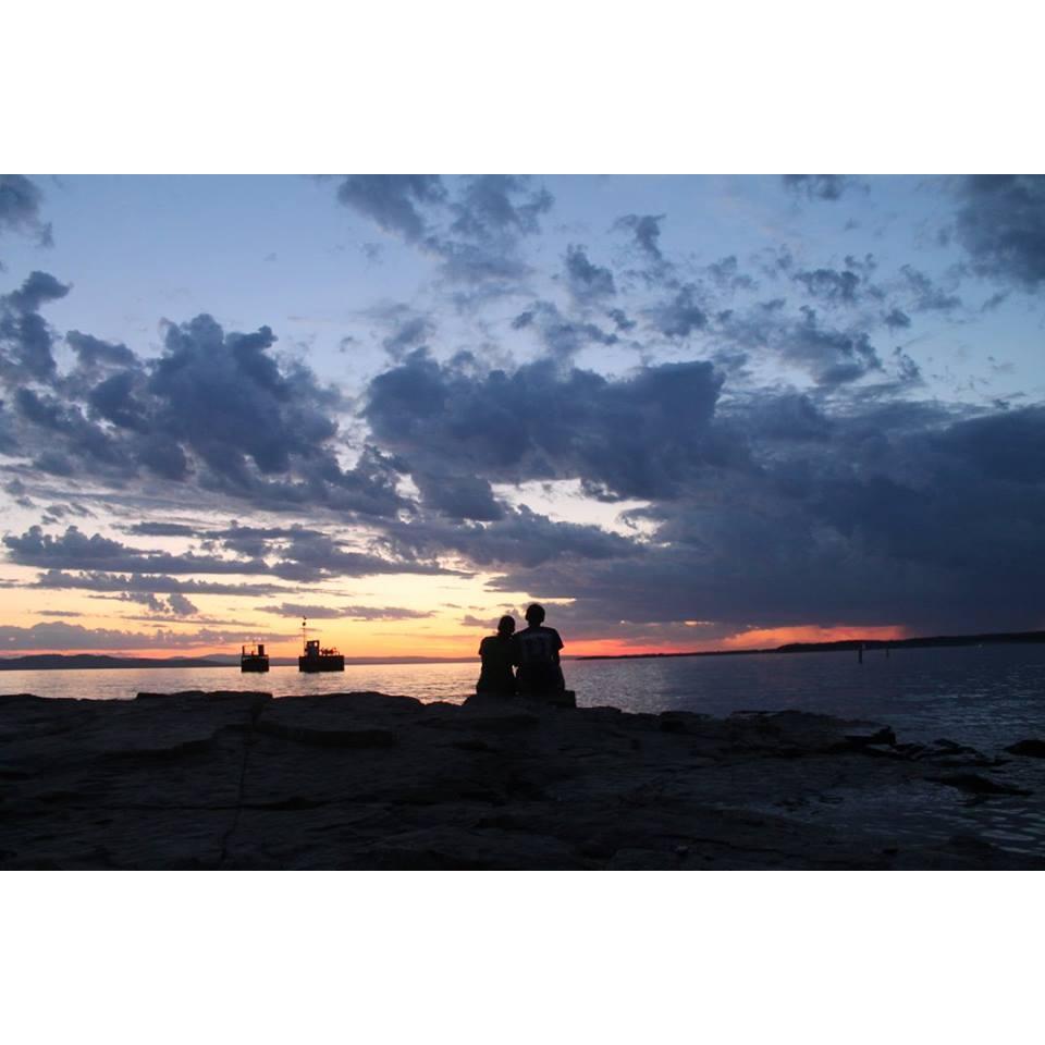 Lake Champlain sunsets are always beautiful.