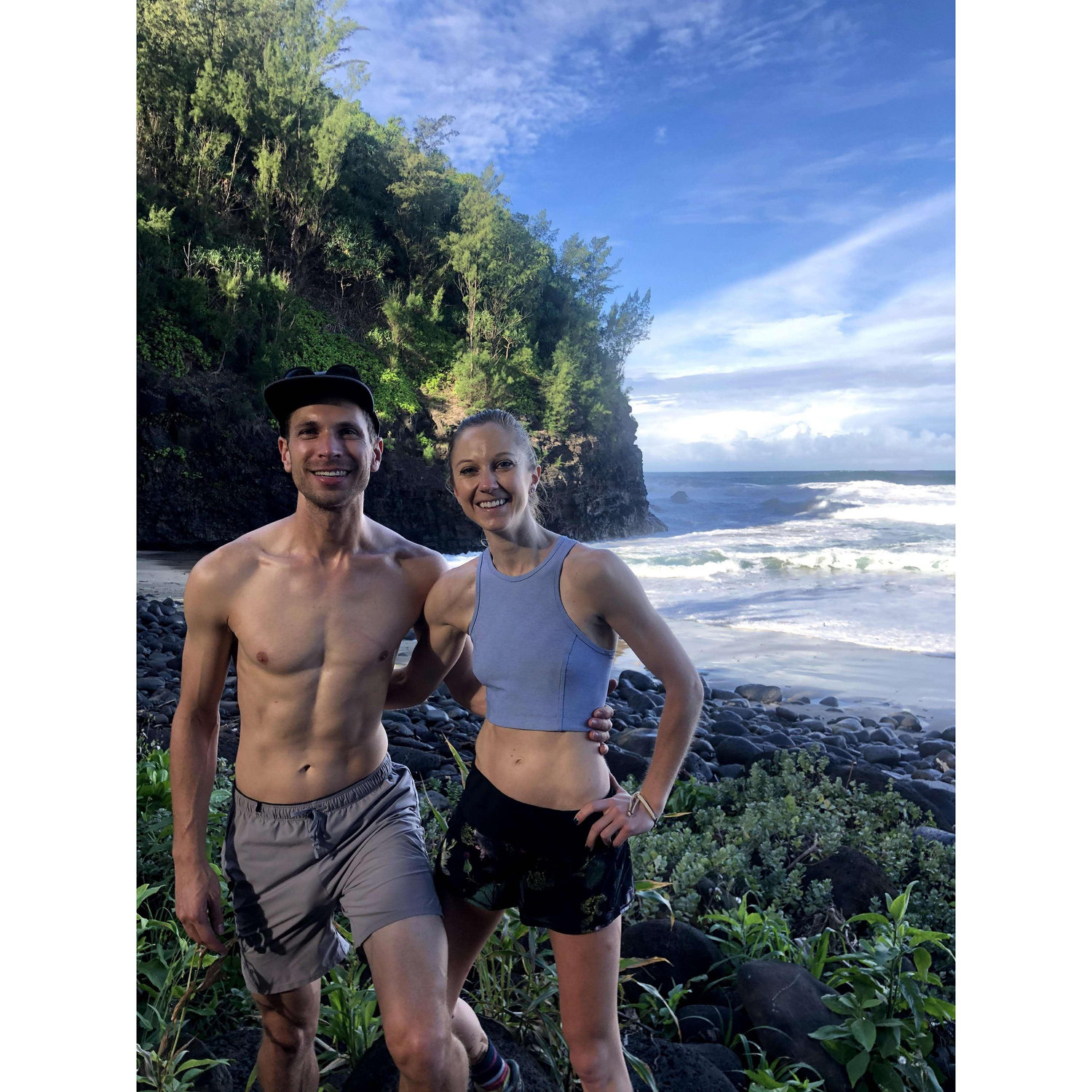 Hiking the Kalalau Trail in Kauai, HI