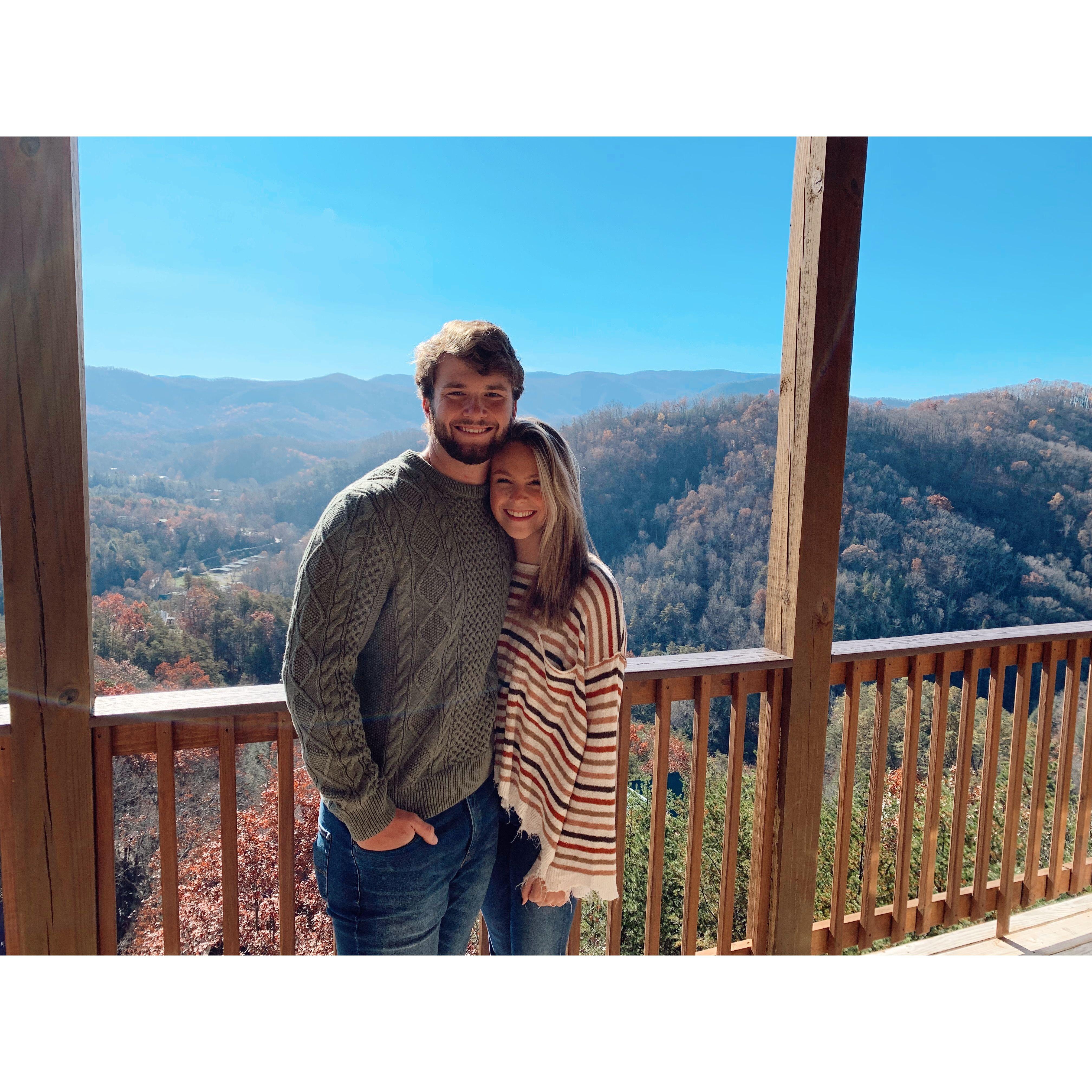 One of our very many Gatlinburg trips.