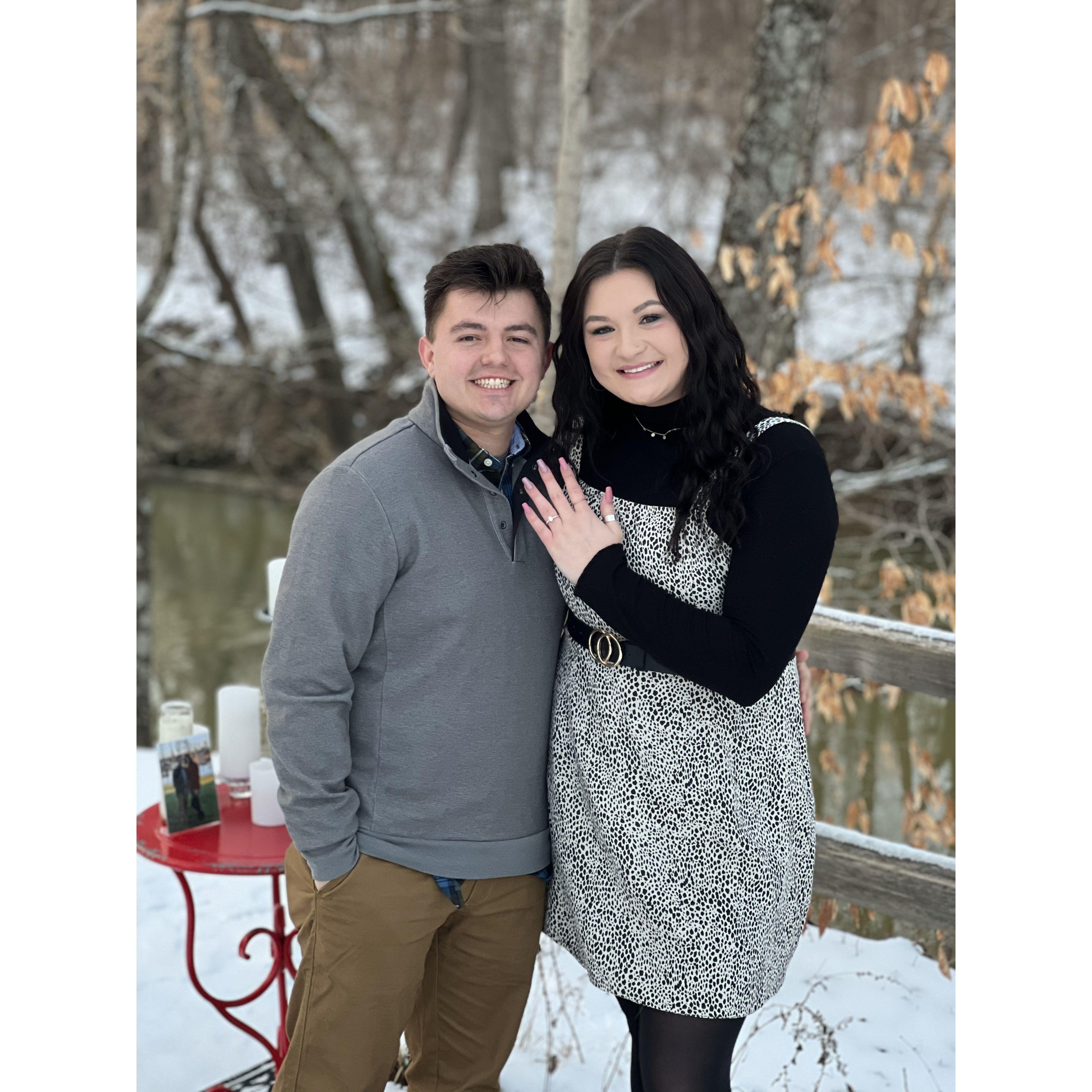 Our Fifth Year Together and Our ENGAGEMENT!