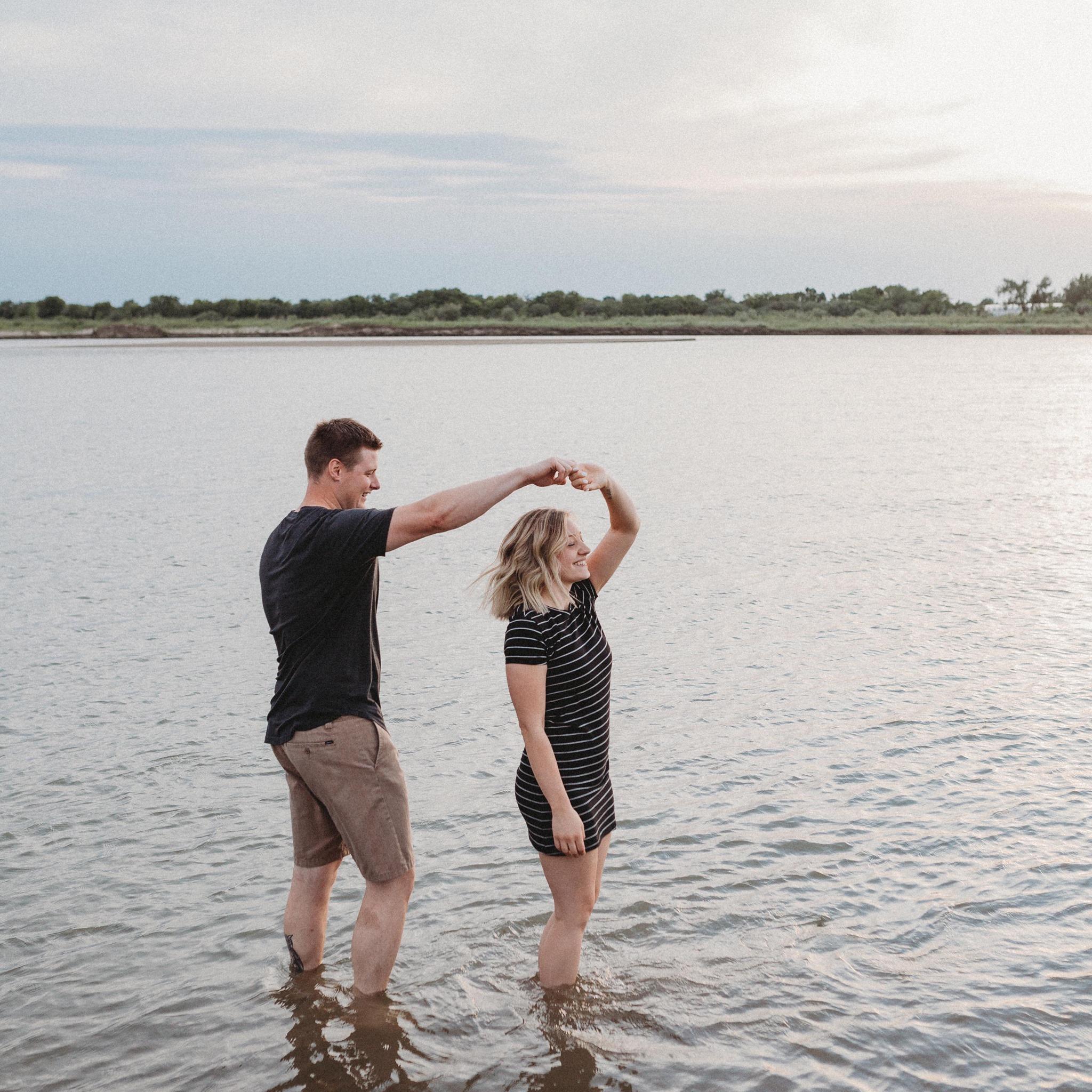 One of our favorite photos from our engagement session.