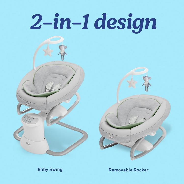 Graco®, Soothe My Way Swing with Removable Rocker | Zola Baby