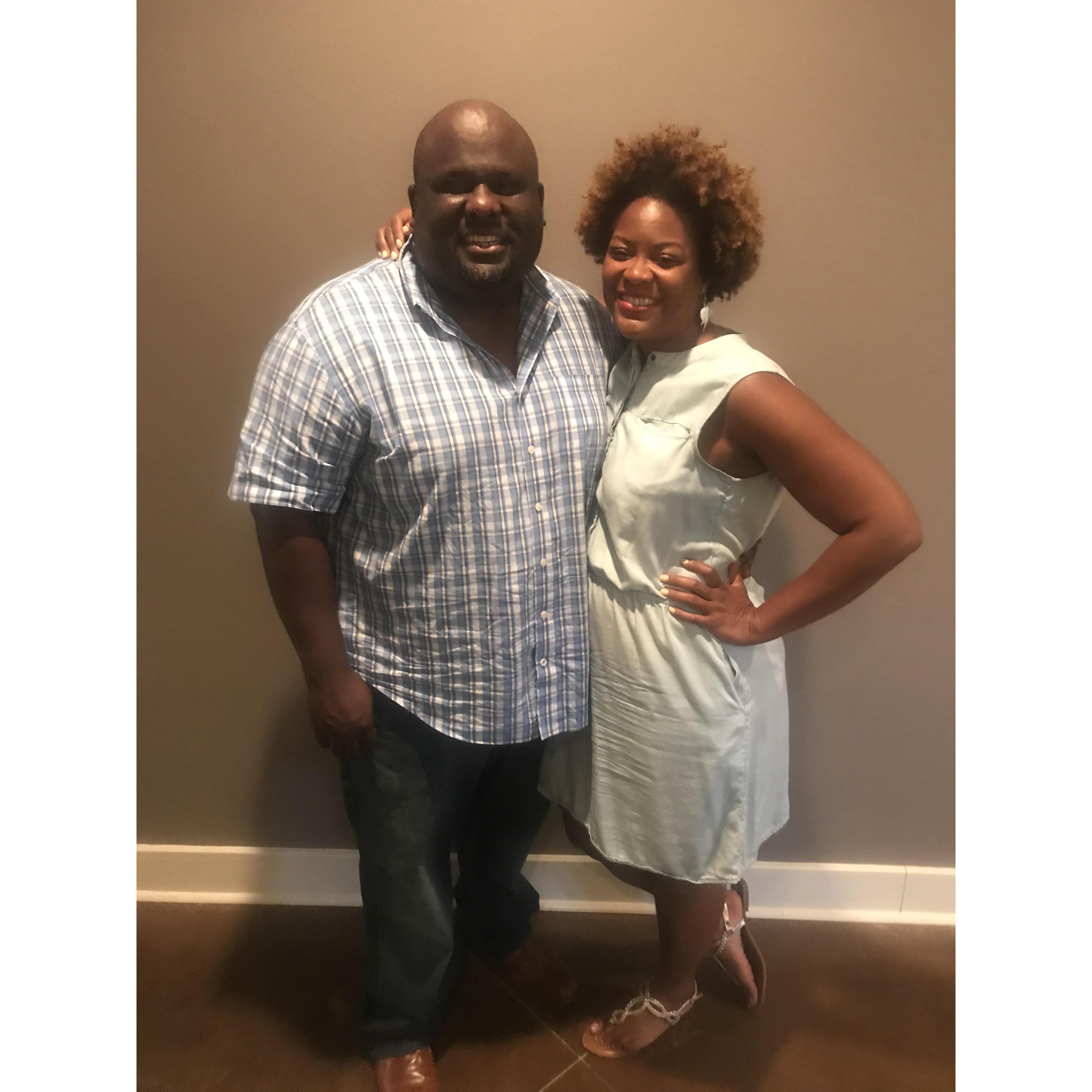 Our first date off the boat - Houston