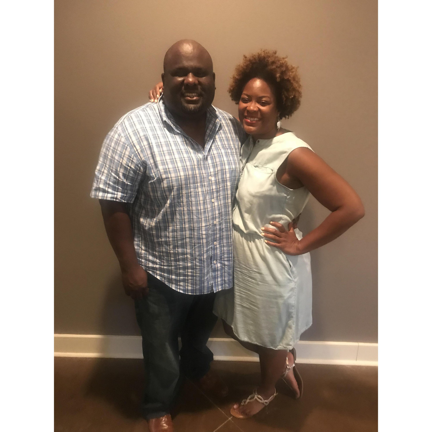 Our first date off the boat - Houston