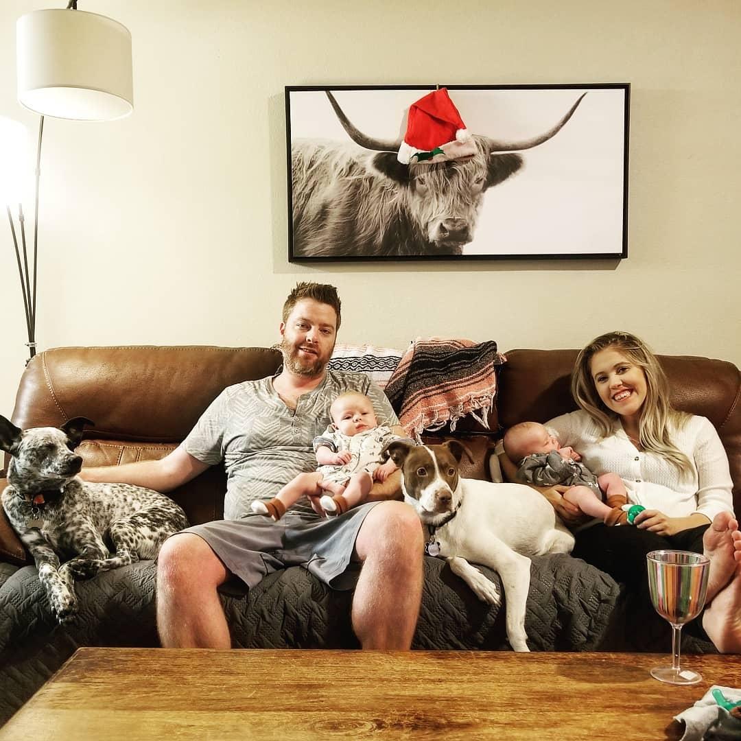 They became a family of 6 (including the pups).
Sequoyah, Matt, Arrlo, Nakoma, Wyatt, and Ash