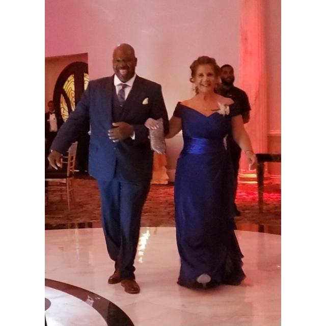 at our Son Kevin and Lauren's wedding