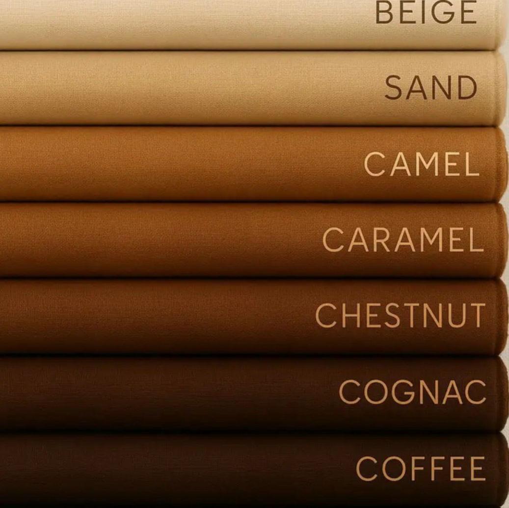 Color guide for attire.