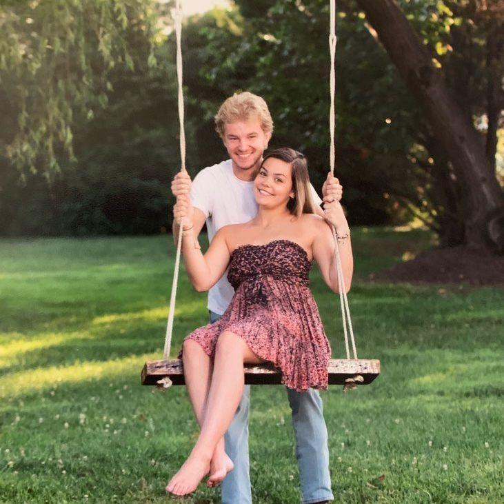 Thomas joined Mallorys senior year pictures from high school!