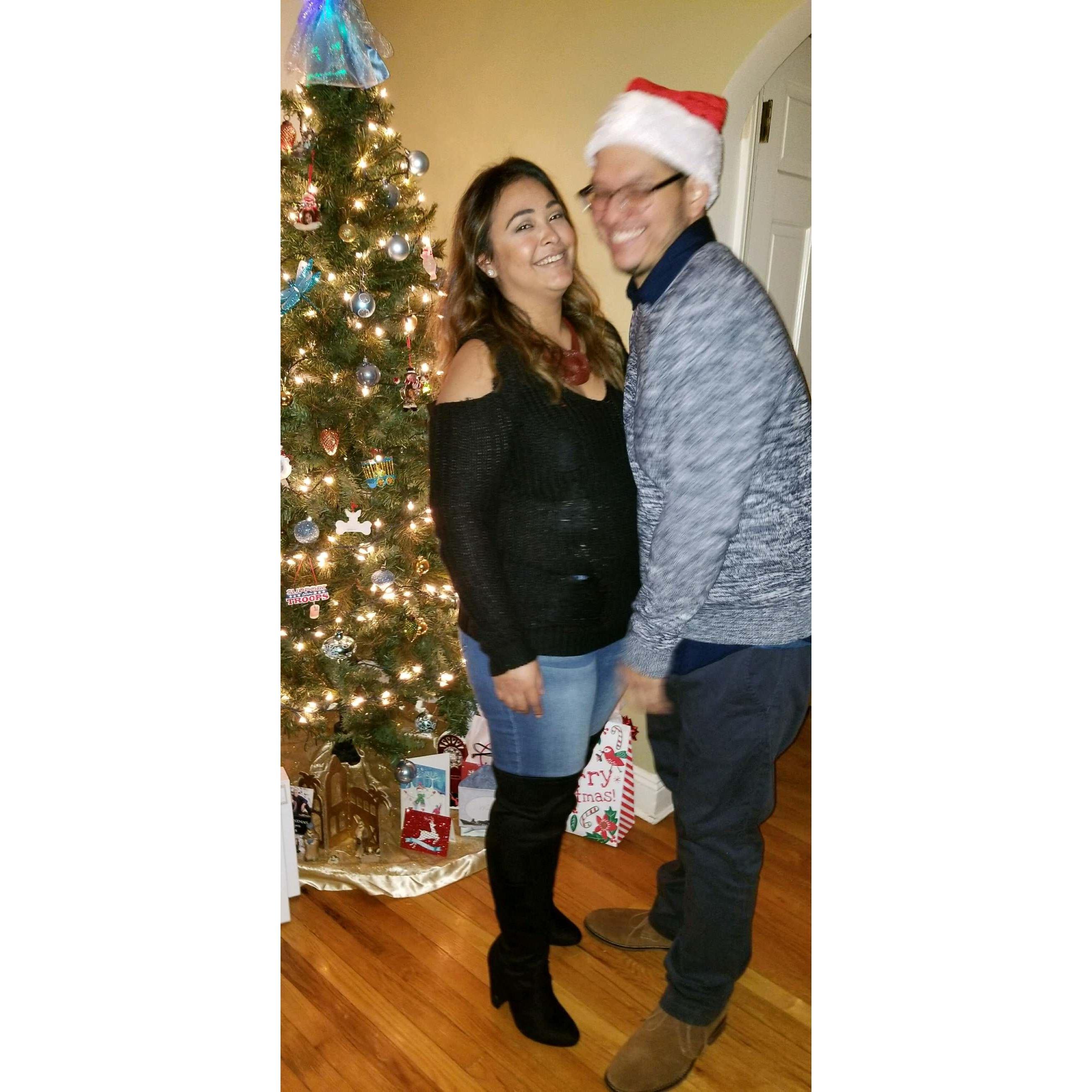 First Christmas Eve together 12/2017.