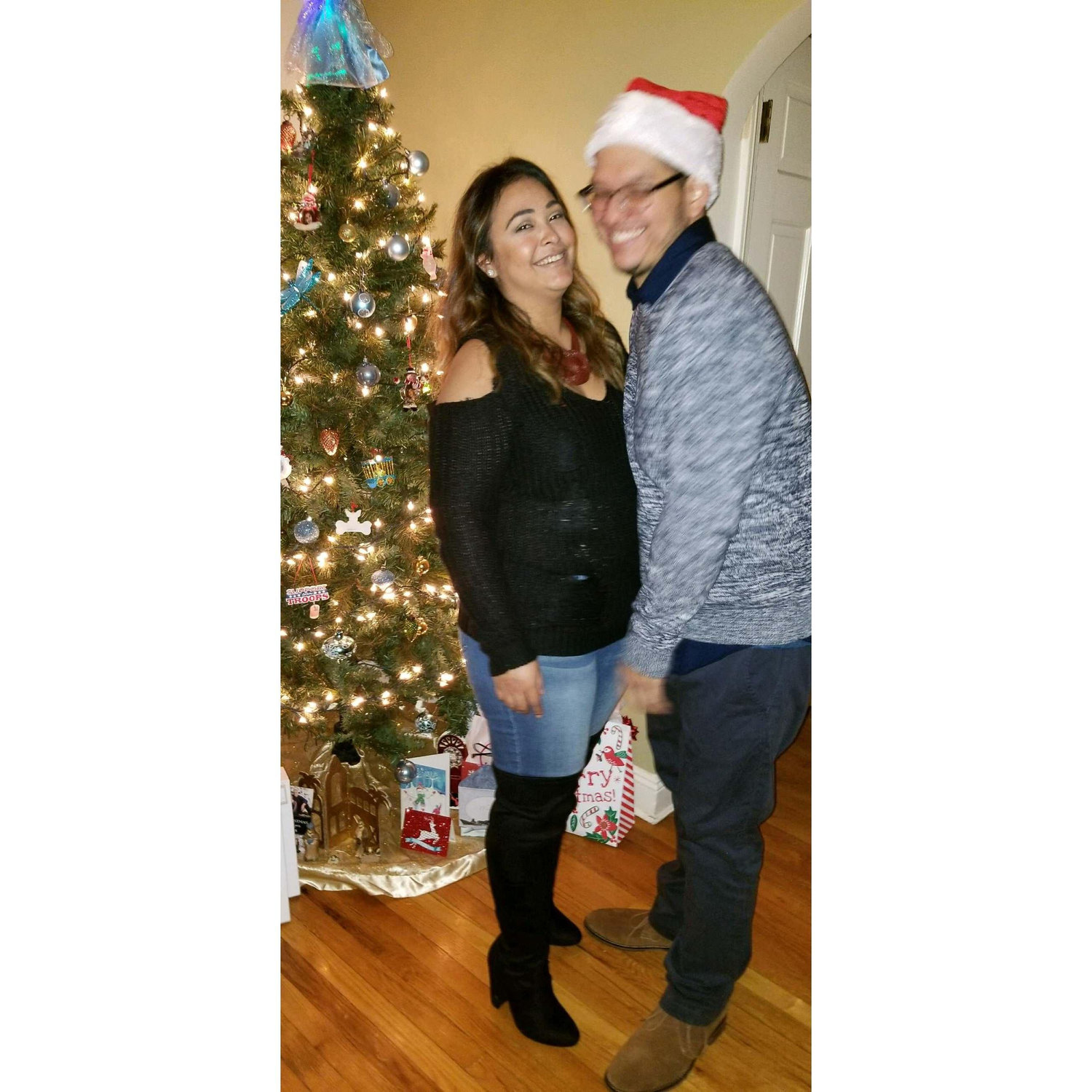 First Christmas Eve together 12/2017.