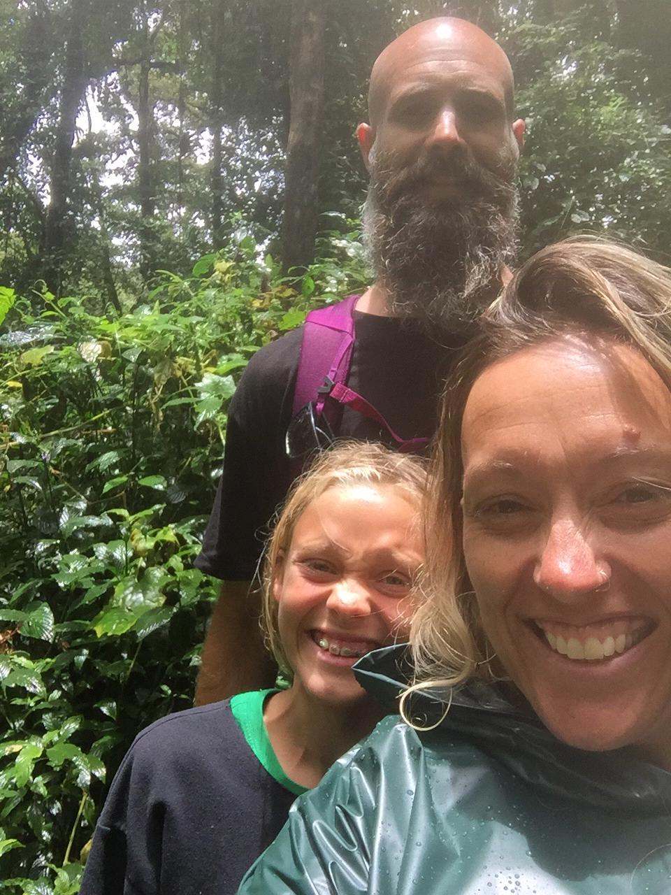 Caught in a rain pour in Monte Verde, Costa Rica. August 2018