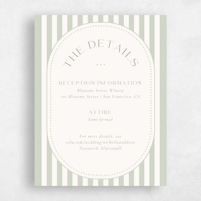 Green Bordered Wedding Enclosure - Plateau