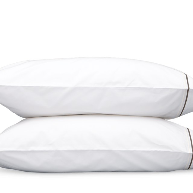 Essex Pillowcase - Pair; Standard Size; Charcoal Color